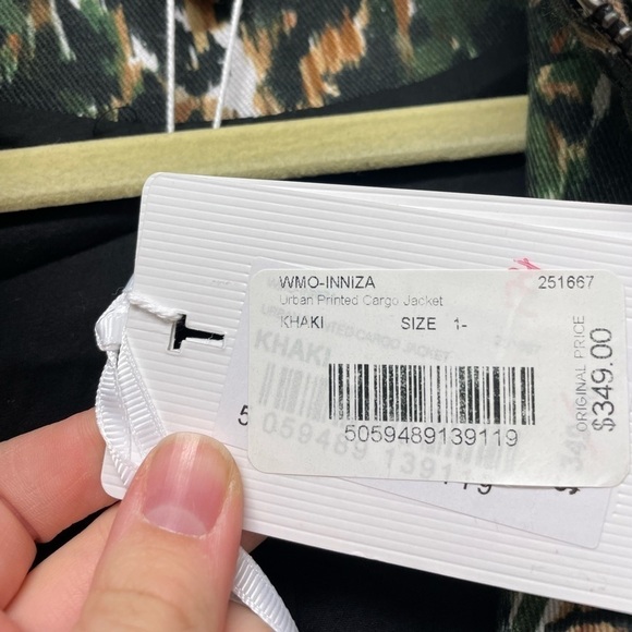 Ted Baker INNIZA Urban Printed Cargo Jacket XS NWT - Picture 11 of 11